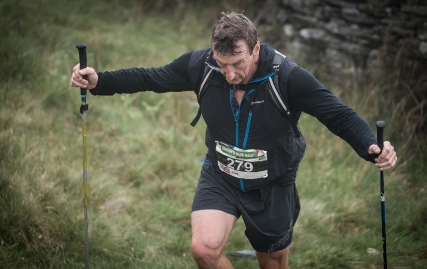 7 Joe Faulkner on day two of the Berghaus Dragon's Back Race - photo Ciancorless.com